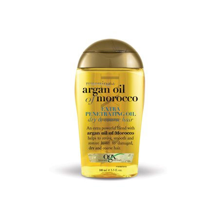 OGX Renewing Moroccan Argan Oil Extra Penetrating Oil, Dry & Course Hair, 3.3 (Best Hair Growth Products For Natural Hair)