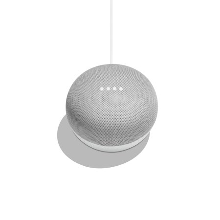 Google Home Mini - Chalk (Best Uses For Echo Dot)