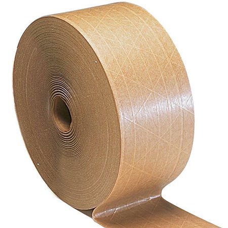 - Water Activated Reinforced Economy Gummed Tape Tan/Brown Color 3