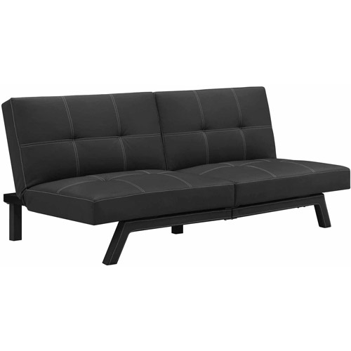 Delaney Split-Back Futon Sofa Bed, Multiple Colors