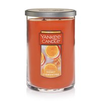 Yankee Candle Large 2-Wick Tumbler Scented Candle, Honey Clementine