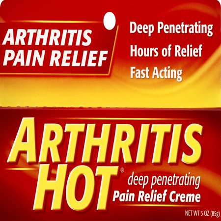 Arthritis Hot Pain Relieving Cream 3oz - Walmart.com