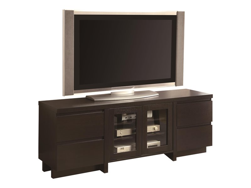 Coaster Bold Transitional TV Console for TVs up to 60''