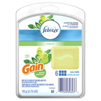  (2 Pack) Febreze WAX MELTS Air Freshener with Gain Original (1 Count, 2.75 oz)