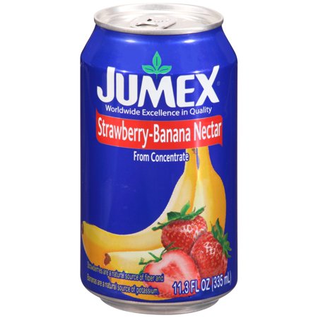 (12 Pack) Jumex Fruit Nectar, Strawberry and Banana, 11.3 Fl Oz, 1