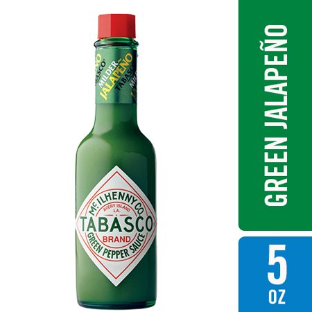 Tabasco Green Jalapeno Pepper Sauce 5 fl. oz. Box (Best Black Pepper Sauce Recipe)