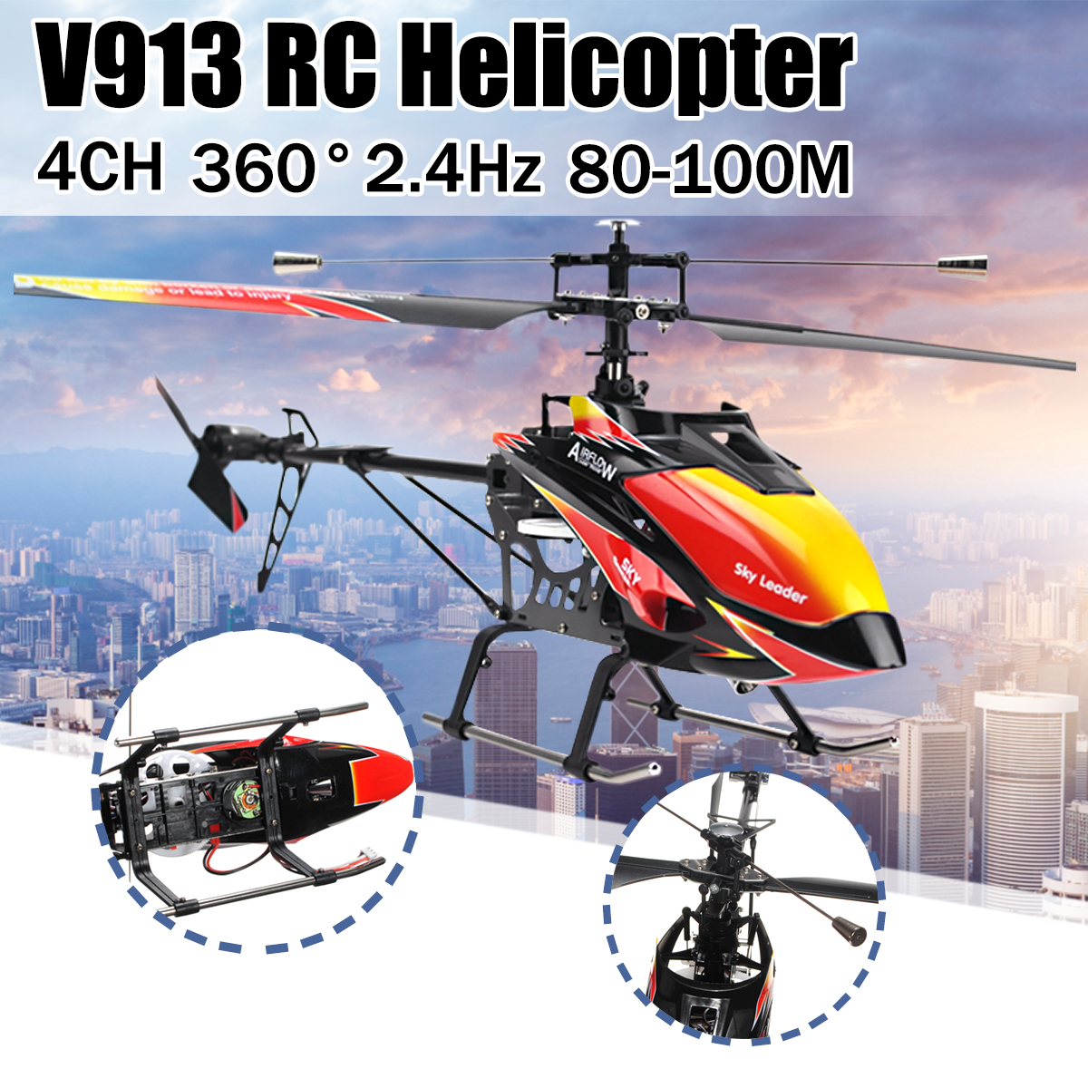 remote control helicopter spare parts