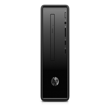 HP Slim Desktop Tower, Intel Celeron G4900, Intel UHD Graphics 610, 500GB HDD, 4GB SDRAM, DVD, Mouse and Keyboard, 290-p0043w