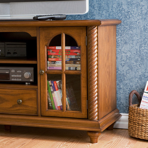 Enrique Antique Oak Media Console for TVs up to 50''