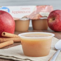 (3 Pack) Great Value Applesauce Cups, Cinnamon, 6 Count