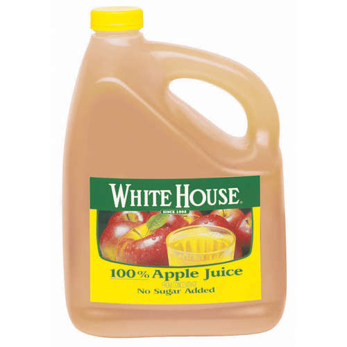 white house 100 apple juice