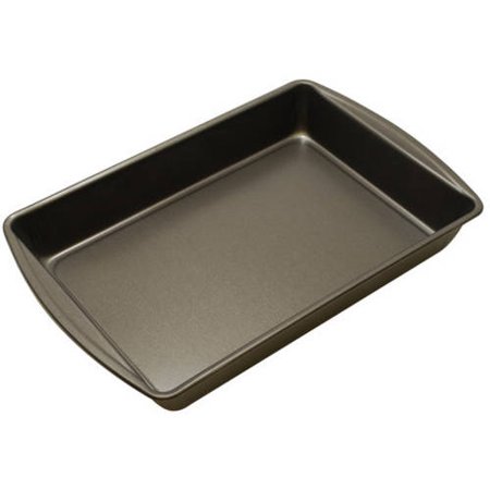 Mainstays Non-Stick Oblong Cake Pan (Best Cake Pans Reviews)