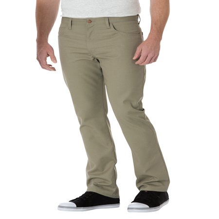 - Dickies Men's Slim Straight 5-Pocket Twill Work Pants