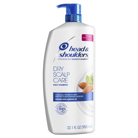 Head and Shoulders Dry Scalp Care Daily-Use Anti-Dandruff Shampoo, 32.1 fl (Best Shampoo For Dry Damaged Dandruff Hair)