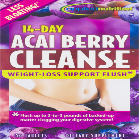 Applied Nutrition 14 Day Acai Berry Cleanse Tablets, 56 Ct - Walmart.com