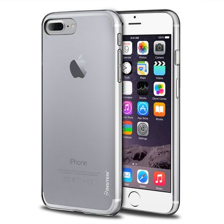 Insten Transparent TPU Gel Rubber Slim Case For Apple iPhone 8 Plus / iPhone 7 Plus -