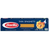 (4 pack) Barilla Pasta Thin Spaghetti, 16oz