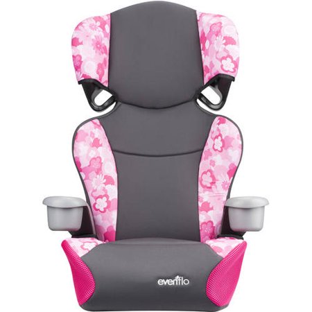 Evenflo Big Kid Sport High Back Booster Seat, Peony