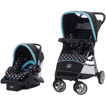 Disney Baby Simple Fold LX Travel System, Mickey (Best Car Seat And Stroller Combo)
