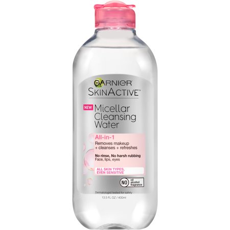 Garnier Skin Active Micellar Cleansing Water 13.5 fl. oz. (Best Products For Double Cleansing)