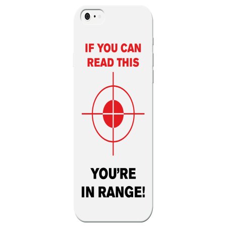 iCandy Products If You Can Read This You're in Range Phone Case for the Iphone 7 Back