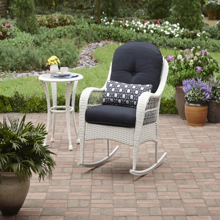 Better Homes & Gardens Azalea Ridge Outdoor Rocking Chair - Walmart.com