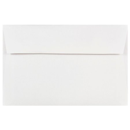 - JAM Paper A9 Invitation Envelopes, 5 3/4 x 8 3/4, White, 100/Pack
