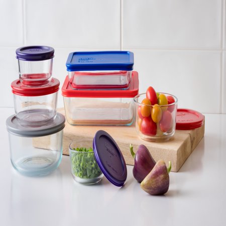 Pyrex Simply Store 14-piece Set - Walmart.com