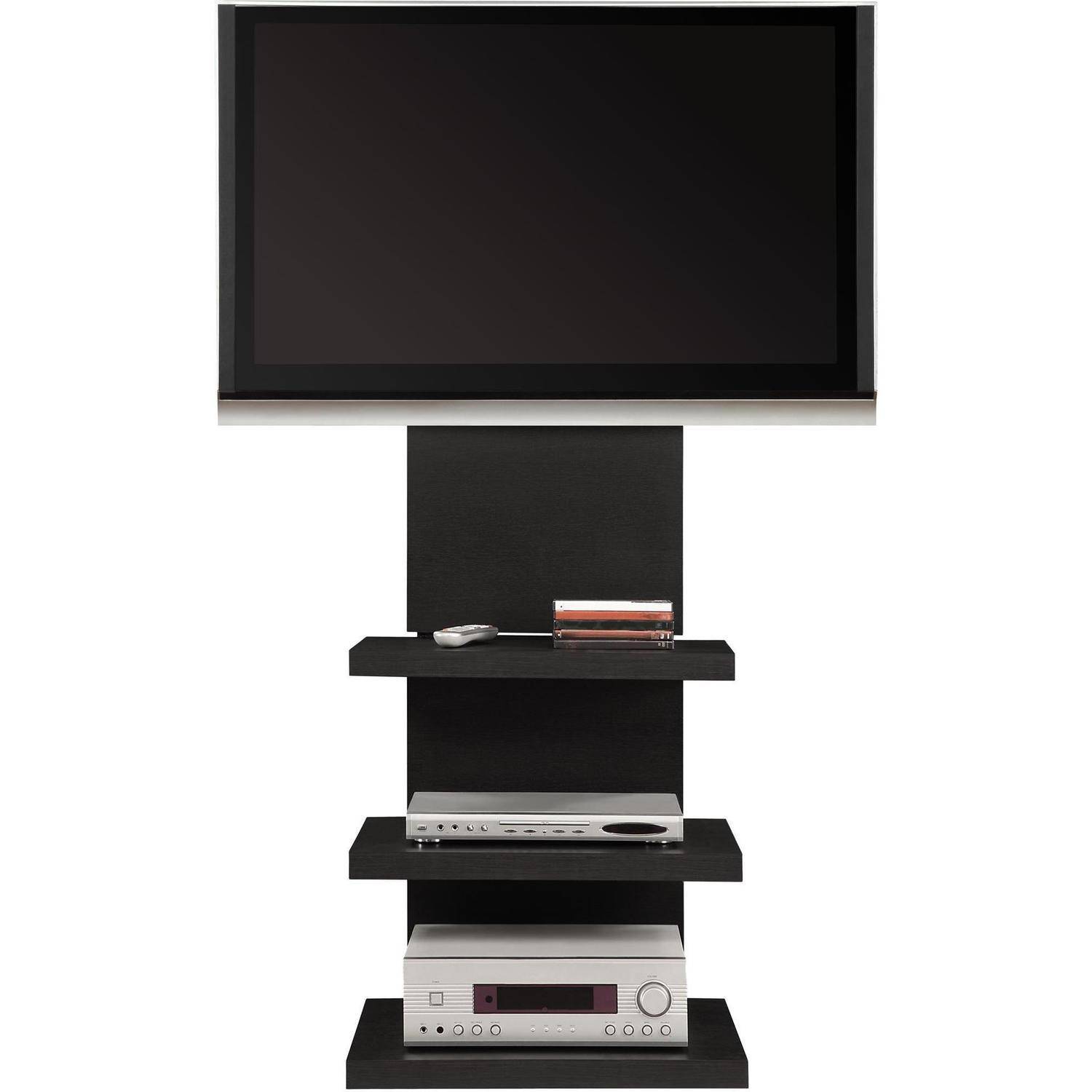 Altra Wall Mount TV Stand with 3 Shelves, for TVs up to 60''