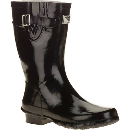 Forever Young Women's Short Shaft Rain Boots (Best Short Winter Boots)