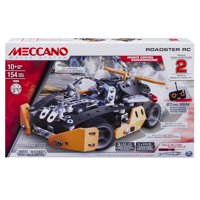 Erector by Meccano Roadster RC Model Building Set, 154 Pieces, For Ages 10 and up, STEM Construction Education Toy