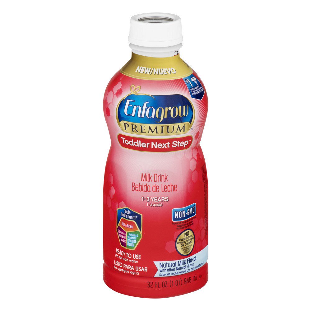 Enfagrow Premium Toddler Next Step Milk Drink Natural Milk Flavor, 32.0