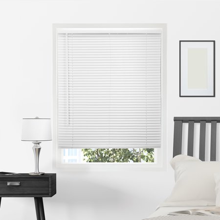 Chicology Cordless 1-Inch Vinyl Mini Blinds, Horizontal Venetian Slat ...