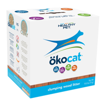 Okocat Clumping Wood Cat Litter, 19.8-lb