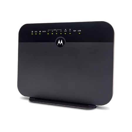 MOTOROLA MD1600 Cable Modem + AC1600 WiFi Gigabit Router + VDSL2/ADSL2 | Compatible with most major DSL providers including CenturyLink and (Best Adsl Modem Wifi Router)