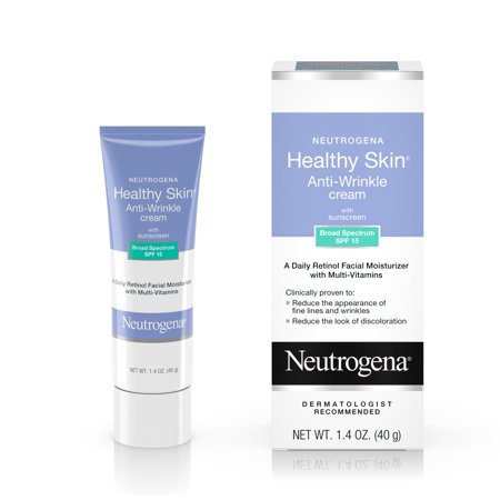 Neutrogena Healthy Skin Retinol & Anti Wrinkle Face Cream with SPF 15 ...