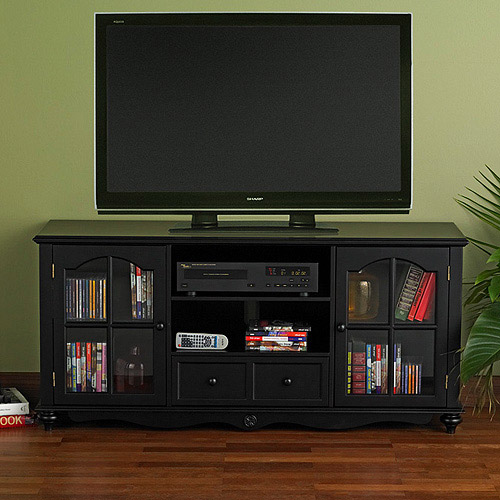 Palisade Antique Black TV Stand, For TVs Up To 50''