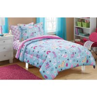 Mainstays Kids Puppy Love Bed in a Bag Bedding Set