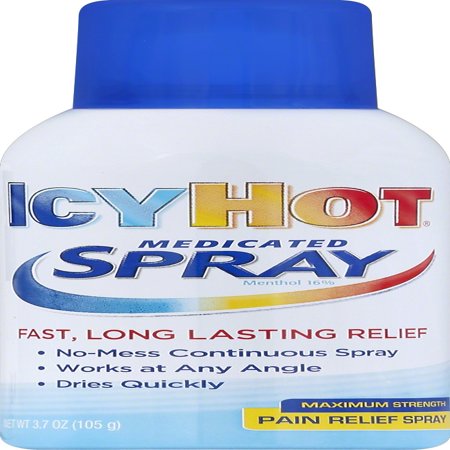 Icy Hot Medicated Pain Relief Spray 4 fl oz