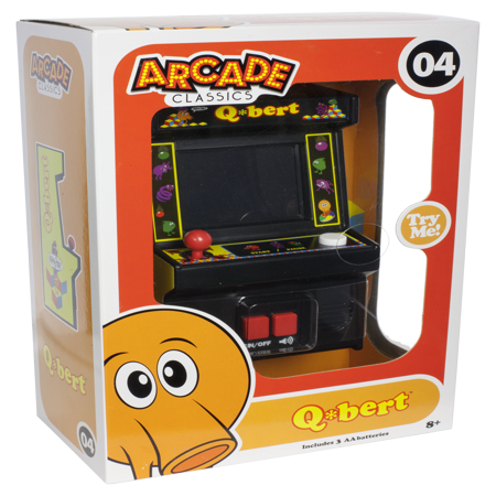 Q*bert Mini Arcade Game - Walmart.com