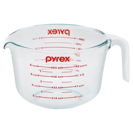 Pyrex 8 Cup Measuring Cup (Best Dry Measuring Cups)