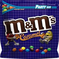 M&M's, Caramel Chocolate Candy, Party Size, 38 Oz