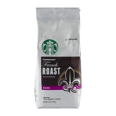 Starbucks French Roast Dark Roast Ground Coffee, 12-Ounce