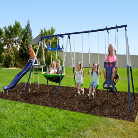 sportspower swing and slide set