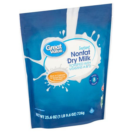 Great Value Instant Nonfat Dry Milk, 25.6 oz