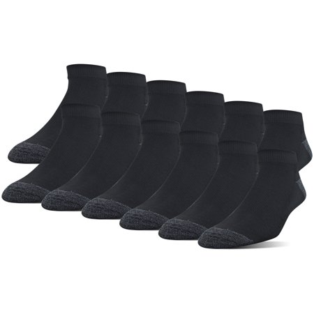 - Men's Half Cushion Low Cut Socks, 12-Pack