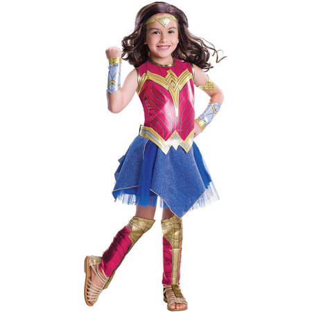 Batman Vs Superman: Dawn of Justice Deluxe Wonder Woman Child Halloween (Best Women's Halloween Costume Ideas)