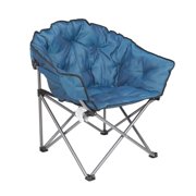 Bag Chairs Mac Sports Folding Portable Padded Outdoor Club Camping Chair With Bag Blue