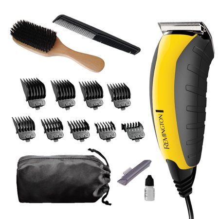 Remington Virtually Indestructible™ Haircut and Beard Trimmer, Yellow, (Best Small Hair Trimmer)