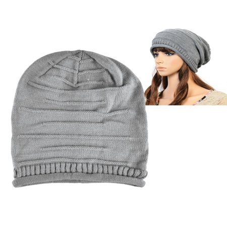 Zodaca Womens Beanie Hat slouchy Beanie Crochet Knit Soft Hat Cap Winter Warm Ladies Girls Mens Unisex Stretch (Best Mens Slouchy Beanie)